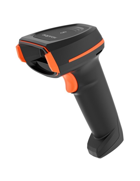 Approx APPLS24WS lector de código de barras Lector de códigos de barras portátil 1D 2D Negro, Naranja