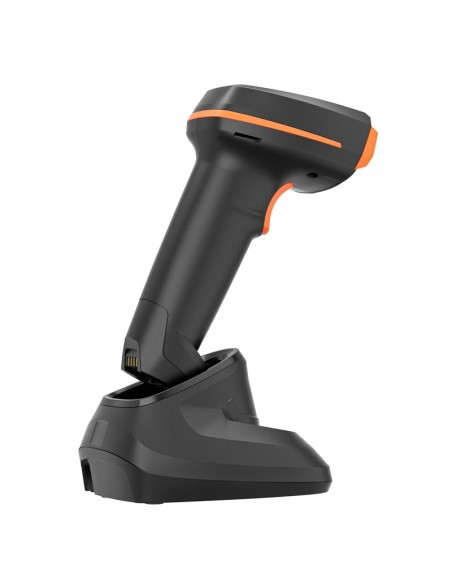 Approx appLS24WSBS Lector de códigos de barras portátil 1D 2D Negro, Naranja