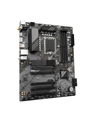 GIGABYTE B760 DS3H AX Placa Base - Compatible con procesadores Intel Core de 14ª generación, VRM digital de 8+2+1 fases, hasta