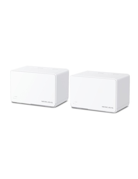 Mercusys Halo H80X(2-pack) Doble banda (2,4 GHz   5 GHz) Wi-Fi 6 (802.11ax) Blanco 3 Interno