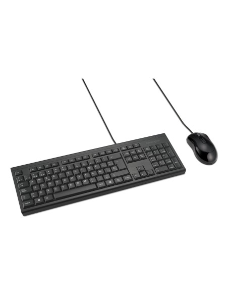 Kensington Kit de teclado y ratón con cable KM100 EQ