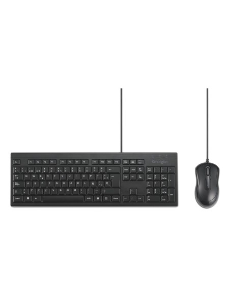 Kensington Kit de teclado y ratón con cable KM100 EQ