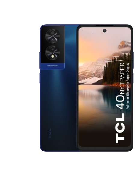 TCL 40 NXTPAPER 17,2 cm (6.78") SIM doble Android 13 4G USB Tipo C 8 GB 256 GB 5010 mAh Azul TCL 40 NXTPAPER 17,2 cm (6.78") SIM doble Android 13 4G USB Tipo C 8 GB 256 GB 5010 mAh Azul