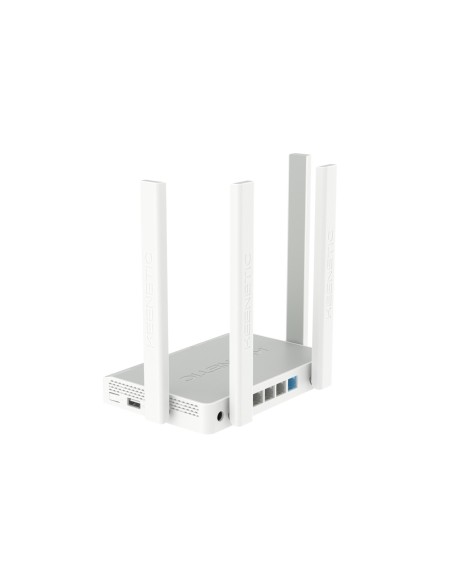 Keenetic Skipper Router Wi-Fi 5 en malla AC1200 con Smart Switch Gigabit de 4 puertos y puerto USB