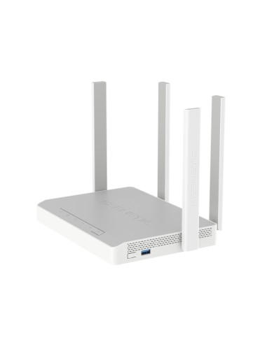 Keenetic Hero 4G+ Módem router 4G+ Wi-Fi 6 en malla AX1800 con Smart Switch Gigabit de 4 puertos y puerto USB 3.0