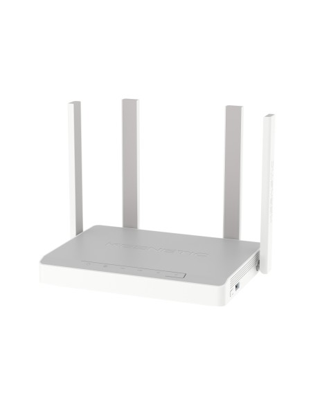 Keenetic Hopper DSL Módem router Wi-Fi 6 en malla supervectorial VDSL2 ADSL2+ AX1800 con un Smart Switch Gigabit de 4 puertos y