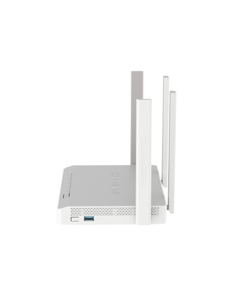Keenetic Hopper DSL Módem router Wi-Fi 6 en malla supervectorial VDSL2 ADSL2+ AX1800 con un Smart Switch Gigabit de 4 puertos y