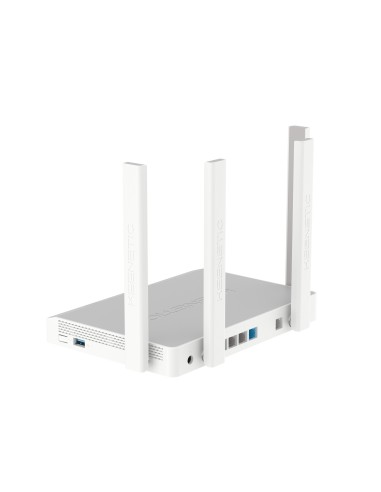 Keenetic Hopper DSL Módem router Wi-Fi 6 en malla supervectorial VDSL2 ADSL2+ AX1800 con un Smart Switch Gigabit de 4 puertos y