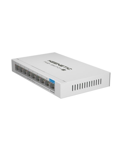 Keenetic PoE+ Switch 9 Switch Gigabit de 9 puertos con 8 puertos PoE+ y asignación de energía de 120 W
