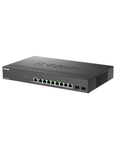 D-Link DMS-1250-10S E switch Gestionado 2.5G Ethernet (100 1000 2500) Negro