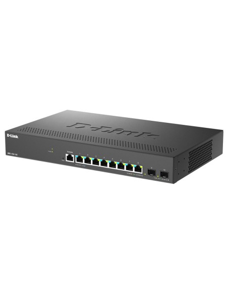 D-Link DMS-1250-10S E switch Gestionado 2.5G Ethernet (100 1000 2500) Negro