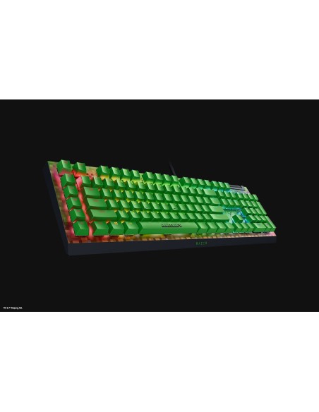 Razer BlackWidow V4 X teclado Juego USB QWERTY Inglés de EE. UU. Verde