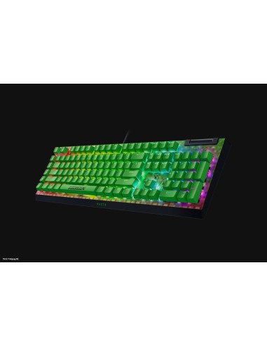 Razer BlackWidow V4 X teclado Juego USB QWERTY Inglés de EE. UU. Verde