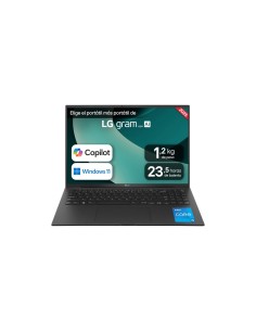 LG Gram 16Z90RU-G.AA55B ordenador portatil Intel® Core™ i5 i5-1334U Portátil 40,6 cm (16") WQXGA 16 GB LPDDR5-SDRAM 512 GB SSD 2