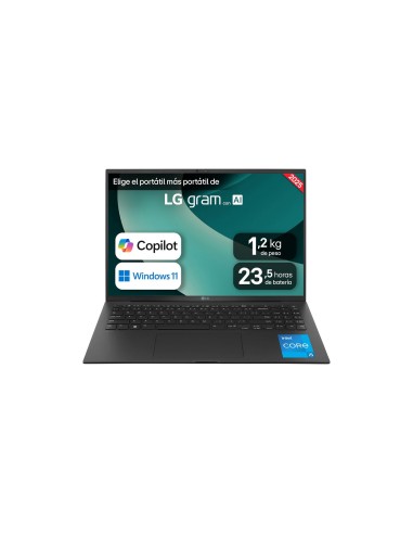 LG Gram 16Z90RU-G.AA55B ordenador portatil Intel® Core™ i5 i5-1334U Portátil 40,6 cm (16") WQXGA 16 GB LPDDR5-SDRAM 512 GB SSD
