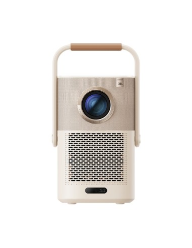 Yaber T2 Plus Proyector de corto alcance 450 lúmenes ANSI LED 1080p (1920x1080) Marrón, Crema de color