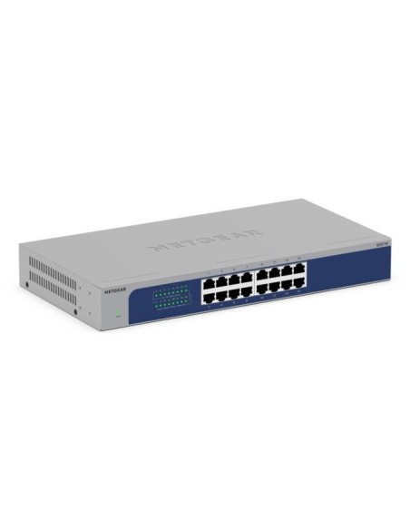 NETGEAR GS516-300EUS switch No administrado Gigabit Ethernet (10 100 1000) Energía sobre Ethernet (PoE) Gris