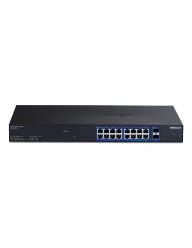 Trendnet 18-PORT MULTI-GIG WEB SMART - Switch Gestionado 2.5G Ethernet (100 1000 2500) 1U Negro