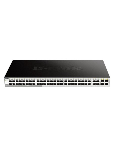 D-Link DGS-1210-52 Gestionado L2 Gigabit Ethernet (10 100 1000) 1U Negro