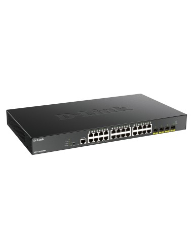 D-Link DGS-1250-28XMP Gestionado L3 Gigabit Ethernet (10 100 1000) Energía sobre Ethernet (PoE) Negro
