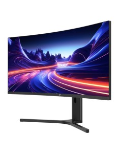 V7 Monitor curvo visible de 34" L340WQ-HAS - WQHD - 3440 x 1440 - Altura regulable 2