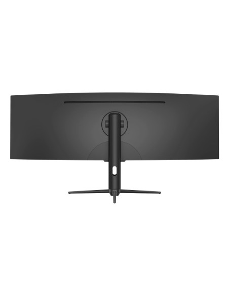 V7 Monitor curvo visible USB-C de 49" L490DQ-HAS (65W PD) - DQHD - 5120 x 1440 - Altura regulable