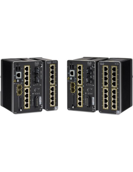 Cisco Catalyst IE3300 Gestionado L2 Gigabit Ethernet (10 100 1000) Negro