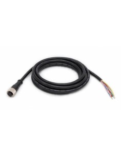 Zebra CBL-PWR00500-M1200 cable de transmisión Negro 5 m M12