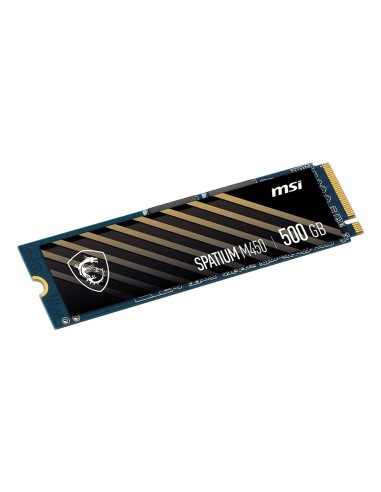 MSI Spatium M450 PCIe 4.0 NVMe M.2 500GB PCI Express 4.0 3D NAND