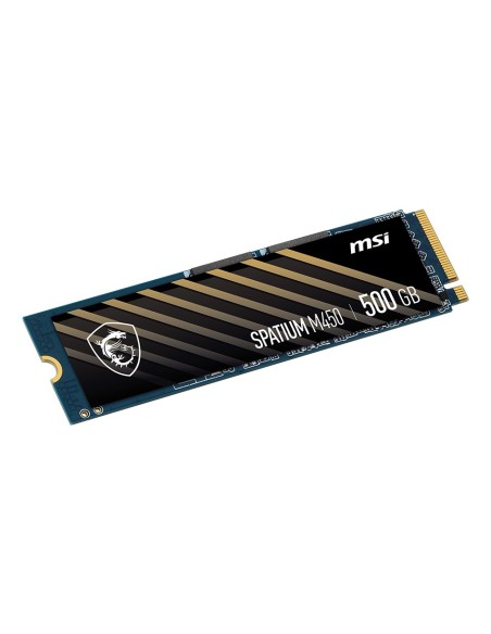 MSI Spatium M450 PCIe 4.0 NVMe M.2 500GB PCI Express 4.0 3D NAND