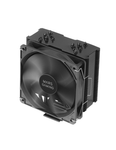 Mars Gaming Disipador CPU Profesional, 6 Heatpipes HCT, TDP 200 W, Ventilador 12 cm, MCPUPRO