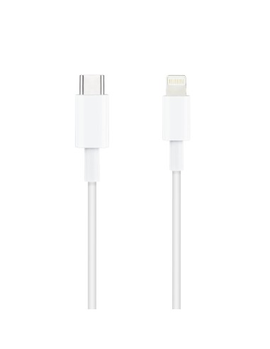 TooQ 10.10.0602 cable de conector Lightning 2 m Blanco