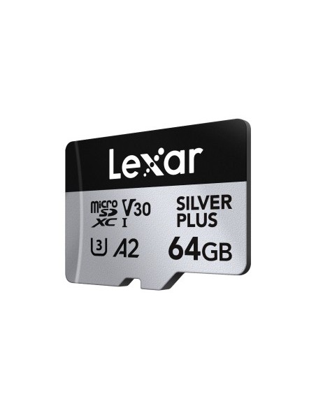 Lexar Professional SILVER PLUS 64 GB MicroSDXC UHS-I