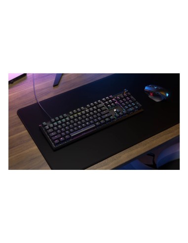 Corsair K70 CORE TKL teclado Juego USB QWERTY Inglés Gris