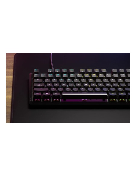 Corsair K70 CORE TKL teclado Juego USB QWERTY Inglés Gris