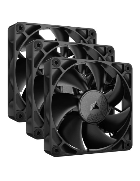 Corsair iCUE LINK RX120 Carcasa del ordenador Ventilador 12 cm Negro 3 pieza(s)