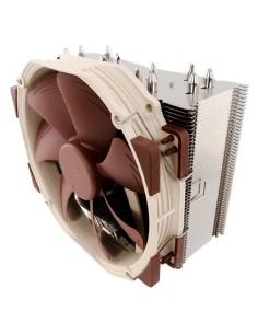 Noctua NH-U14S sistema de refrigeración para ordenador Procesador Enfriador 12 cm Marrón, Acero inoxidable 2