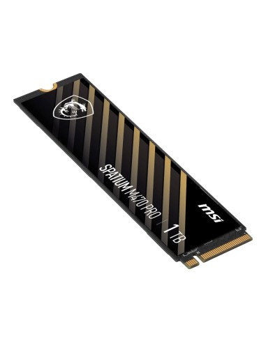 MSI Spatium M470 PRO PCIe 4.0 NVMe M.2 1TB PCI Express 4.0 3D NAND