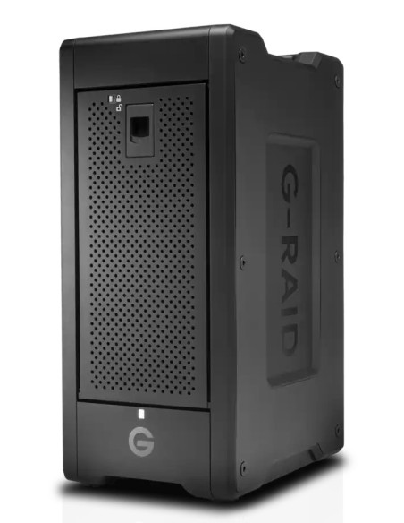 SanDisk G-RAID SHUTTLE 8 unidad de disco multiple 96 TB Escritorio Negro