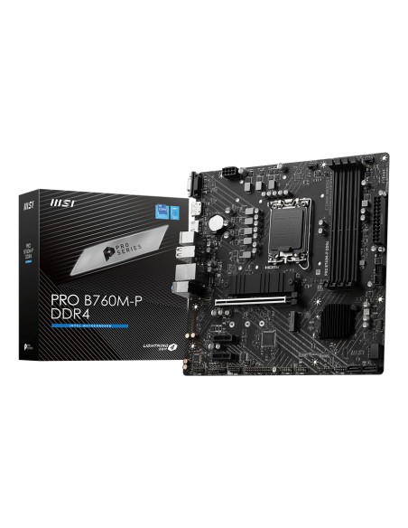 MSI PRO B760M-P DDR4 placa base Intel B760 LGA 1700 micro ATX