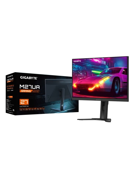 GIGABYTE M27UA 27" Monitor de juegos UHD - 3840 x 2160, 160Hz, 1ms, 400 cd m², FreeSync Premium, HDR listo, HDMI 2.1, GIGABYTE M27UA 27" Monitor de juegos UHD - 3840 x 2160, 160Hz, 1ms, 400 cd m², FreeSync Premium, HDR listo, HDMI 2.1,