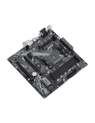 Asrock B450M Pro4 R2.0 AMD B450 Zócalo AM4 micro ATX