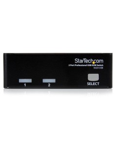 StarTech.com Conmutador Switch Profesional KVM 2 Puertos Vídeo VGA - USB - Hasta 1920x1440 2