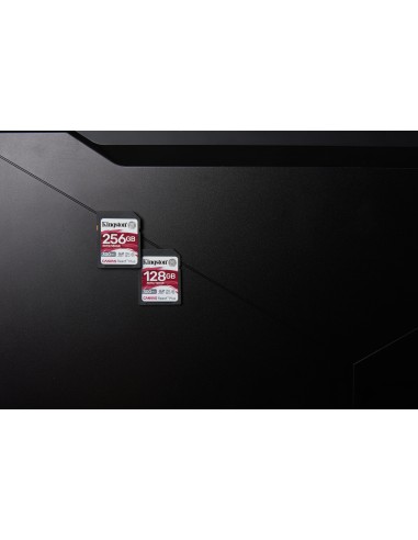 Kingston Technology 128GB Canvas React Plus SDXC UHS-II 300R 260W U3 V90 for Full HD 4K 8K