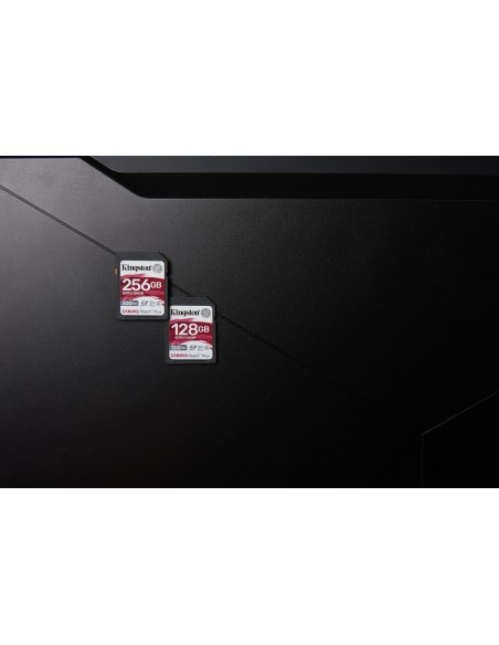 Kingston Technology 128GB Canvas React Plus SDXC UHS-II 300R 260W U3 V90 for Full HD 4K 8K