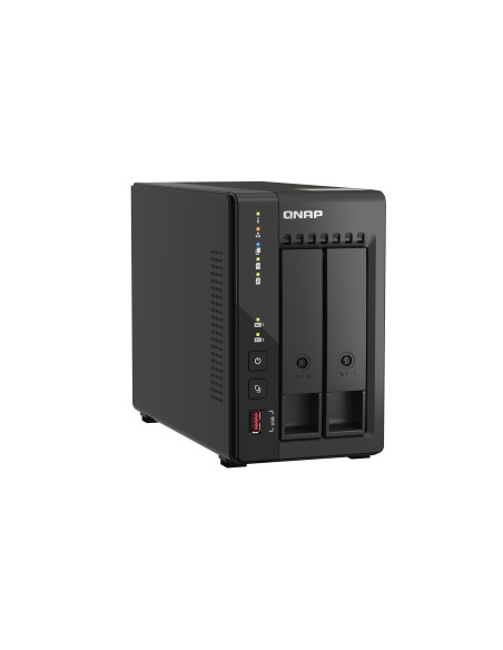 QNAP QVP-21C servidor de almacenamiento Torre Intel® Celeron® J6412 8 GB DDR4 0 TB QVR Pro Negro