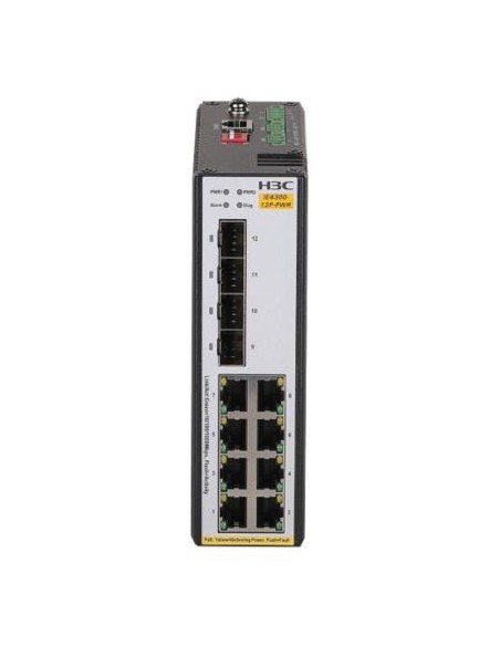 H3C IE4300-12P-PWR Gestionado Gigabit Ethernet (10 100 1000) Energía sobre Ethernet (PoE)
