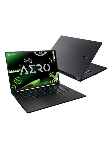 GIGABYTE AERO X16 2WH Portátil Gaming – 16“, 165Hz WQXGA, Ryzen AI 9 HX 370, GPU NVIDIA RTX 5070, 32GB DDR5 5200MHz, SSD Gen4
