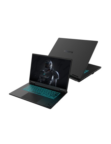 GIGABYTE GAMING A16 CVH Portátil Gaming – 16,0“, 165Hz WUXGA, Intel Core i7-13620H, NVIDIA RTX 5060, 16GB DDR5 5200MHz, 1 x SSD