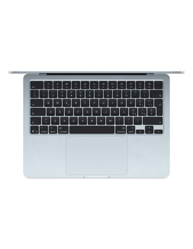 Apple MacBook Air Apple M M4 Portátil 34,5 cm (13.6") 16 GB 512 GB SSD Wi-Fi 6E (802.11ax) macOS Sequoia Azul